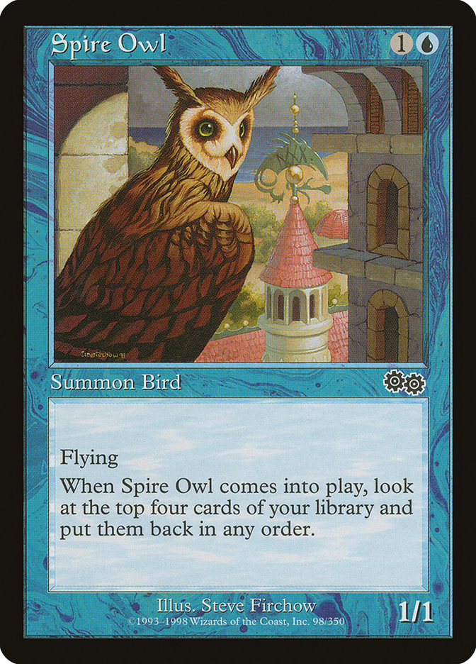 Spire Owl [Urza's Saga] | Shuffle n Cut Hobbies & Games