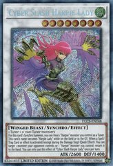 Cyber Slash Harpie Lady [DLCS-EN148] Secret Rare | Shuffle n Cut Hobbies & Games