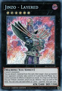 Jinzo - Layered [DLCS-EN149] Secret Rare | Shuffle n Cut Hobbies & Games