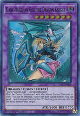 Dark Magician Girl the Dragon Knight (Alternate Art) (Green) [DLCS-EN006] Ultra Rare | Shuffle n Cut Hobbies & Games