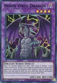 Doom Virus Dragon (Purple) [DLCS-EN055] Ultra Rare | Shuffle n Cut Hobbies & Games