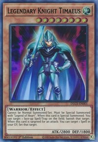 Legendary Knight Timaeus (Green) [DLCS-EN001] Ultra Rare | Shuffle n Cut Hobbies & Games