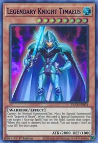 Legendary Knight Timaeus (Purple) [DLCS-EN001] Ultra Rare | Shuffle n Cut Hobbies & Games