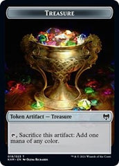 Treasure // Spirit Double-Sided Token [Kaldheim Tokens] | Shuffle n Cut Hobbies & Games