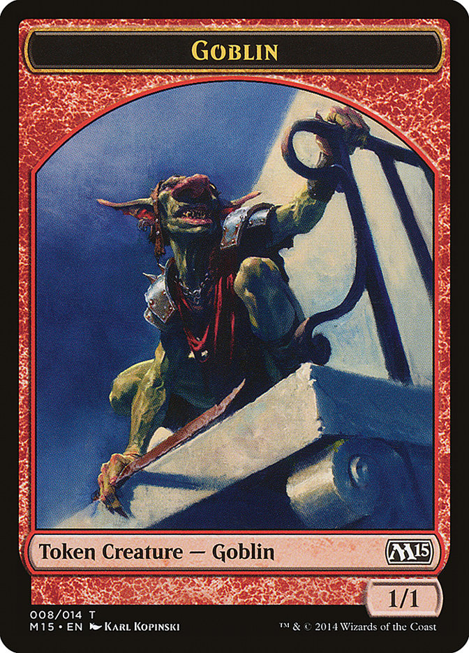 Goblin Token [Magic 2015 Tokens] | Shuffle n Cut Hobbies & Games