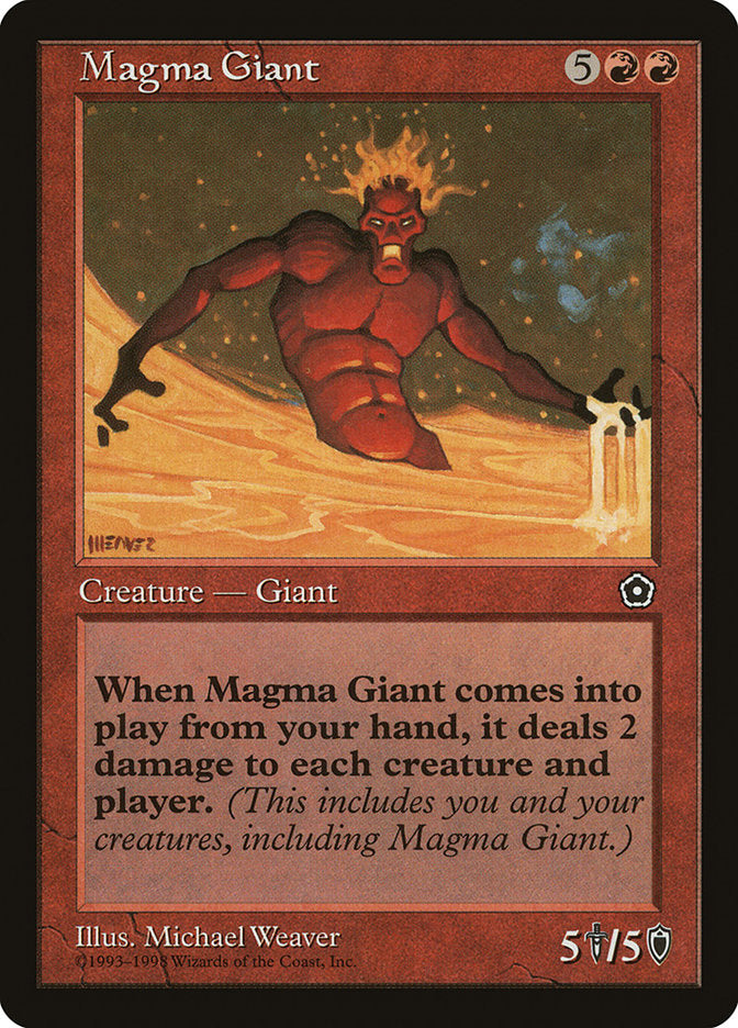 Magma Giant [Portal Second Age] | Shuffle n Cut Hobbies & Games