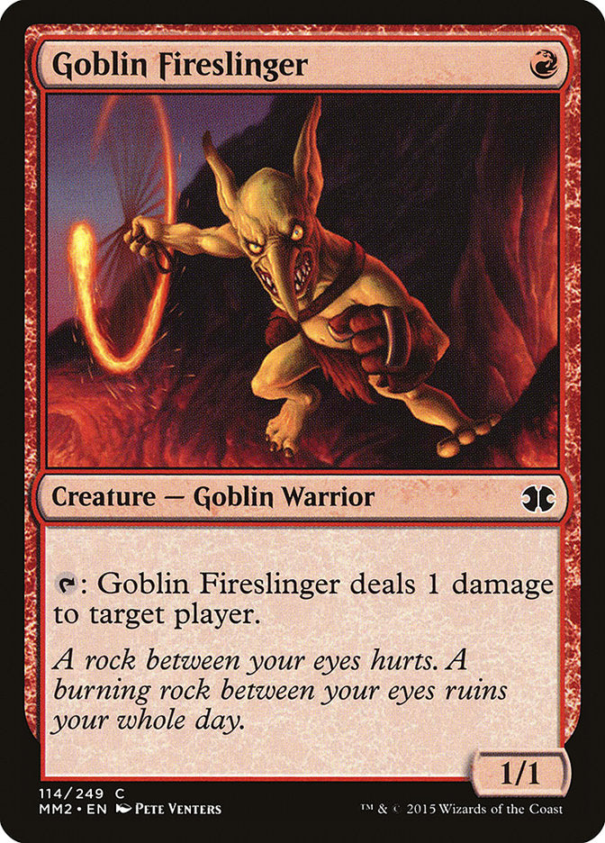 Goblin Fireslinger [Modern Masters 2015] | Shuffle n Cut Hobbies & Games