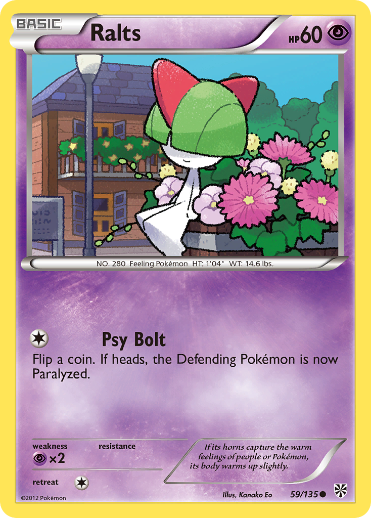 Ralts (59/135) [Black & White: Plasma Storm] | Shuffle n Cut Hobbies & Games