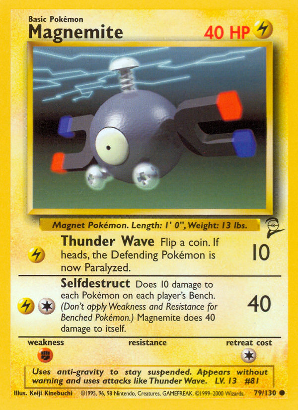 Magnemite (79/130) [Base Set 2] | Shuffle n Cut Hobbies & Games