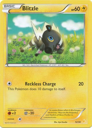 Blitzle (12/30) [XY: Trainer Kit 3 - Pikachu Libre] | Shuffle n Cut Hobbies & Games