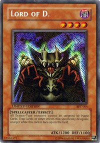 Lord of D. [BPT-004] Secret Rare | Shuffle n Cut Hobbies & Games