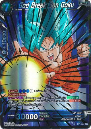 God Break Son Goku [BT1-031] | Shuffle n Cut Hobbies & Games