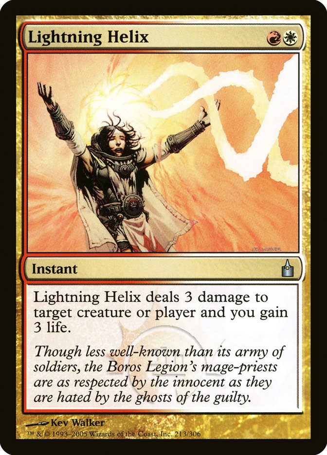 Lightning Helix [Ravnica: City of Guilds] | Shuffle n Cut Hobbies & Games