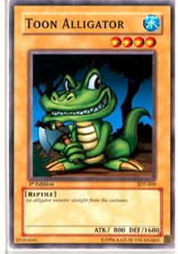 Toon Alligator [SDP-009] Common | Shuffle n Cut Hobbies & Games