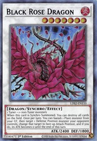 Black Rose Dragon (Blue) [LDS2-EN110] Ultra Rare | Shuffle n Cut Hobbies & Games