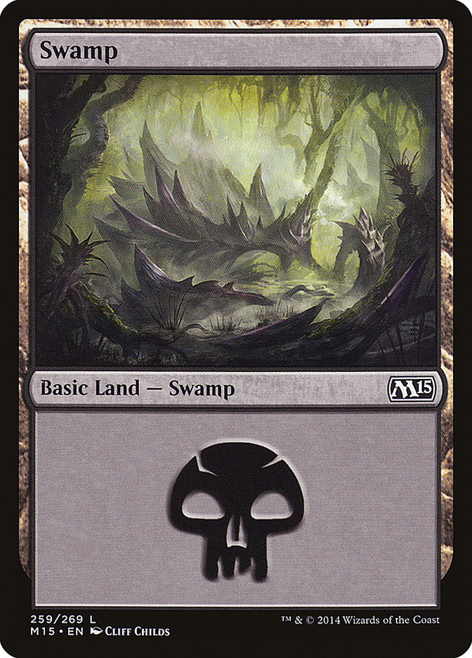 Swamp (259) [Magic 2015] | Shuffle n Cut Hobbies & Games