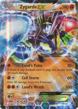 Zygarde EX (54/124) (Jumbo Card) [XY: Fates Collide] | Shuffle n Cut Hobbies & Games