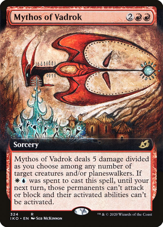 Mythos of Vadrok (Extended Art) [Ikoria: Lair of Behemoths] | Shuffle n Cut Hobbies & Games