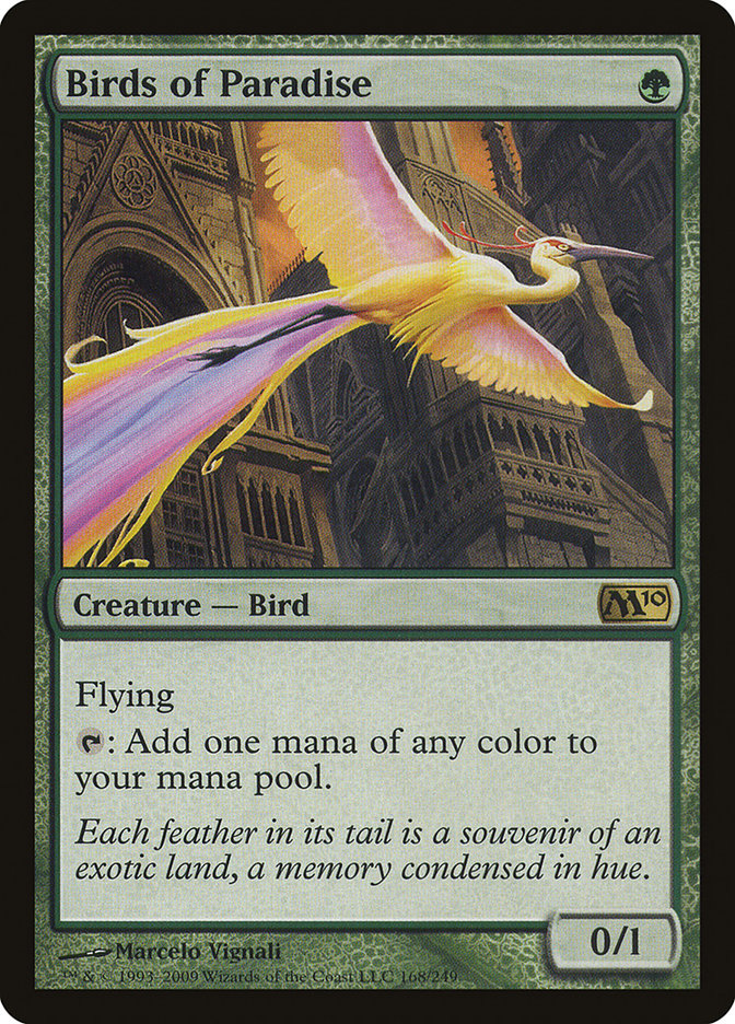 Birds of Paradise [Magic 2010] | Shuffle n Cut Hobbies & Games