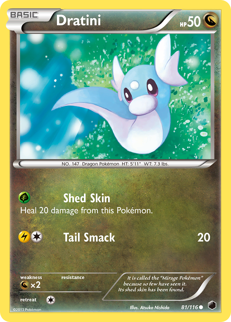 Dratini (81/116) [Black & White: Plasma Freeze] | Shuffle n Cut Hobbies & Games