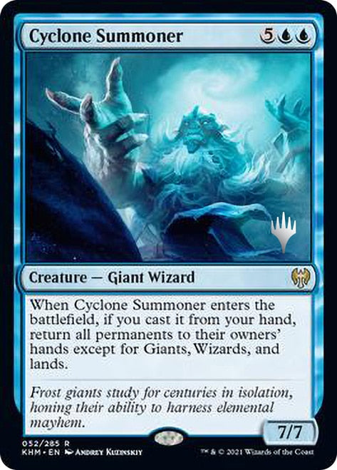 Cyclone Summoner (Promo Pack) [Kaldheim Promos] | Shuffle n Cut Hobbies & Games