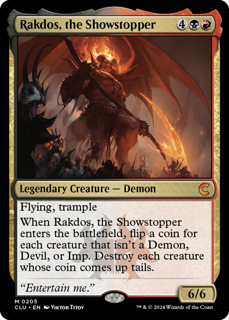 Rakdos, the Showstopper [Ravnica: Clue Edition] | Shuffle n Cut Hobbies & Games