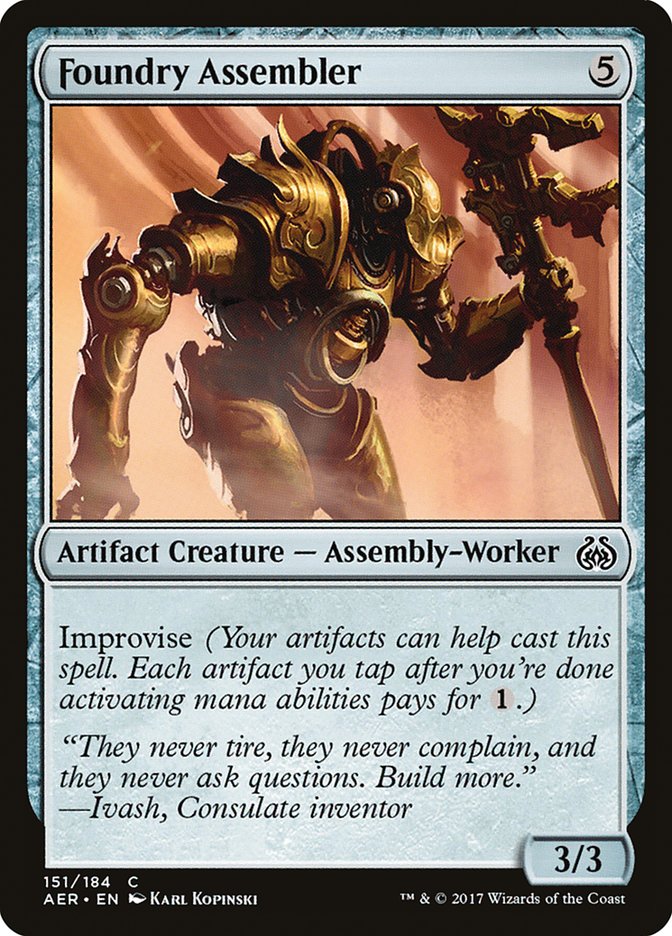 Foundry Assembler [Aether Revolt] | Shuffle n Cut Hobbies & Games