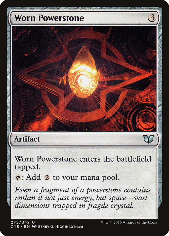 Worn Powerstone [Commander 2015] | Shuffle n Cut Hobbies & Games