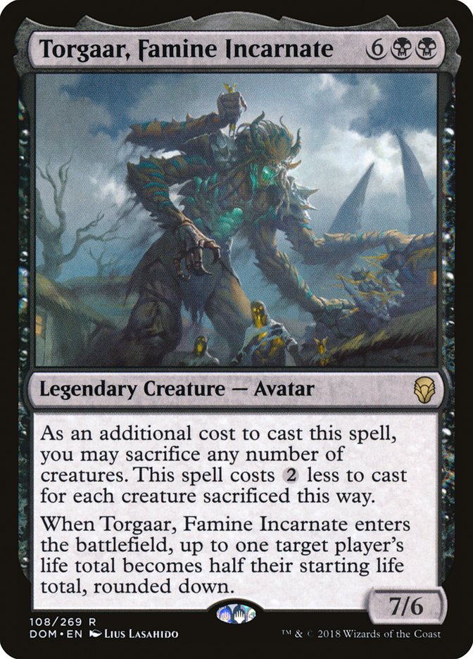 Torgaar, Famine Incarnate [Dominaria] | Shuffle n Cut Hobbies & Games