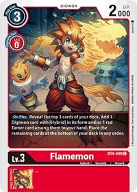 BT04: Flamemon | Shuffle n Cut Hobbies & Games