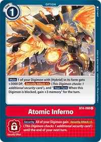 BT04: Atomic Inferno | Shuffle n Cut Hobbies & Games