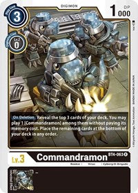 BT04: Commandramon | Shuffle n Cut Hobbies & Games