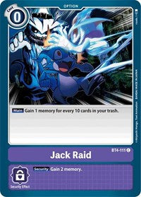 BT04: Jack Raid | Shuffle n Cut Hobbies & Games