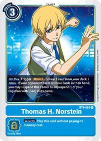 BT04: Thomas H. Norstein | Shuffle n Cut Hobbies & Games