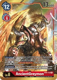 BT04:  AncientGreymon (Alternate Art) | Shuffle n Cut Hobbies & Games