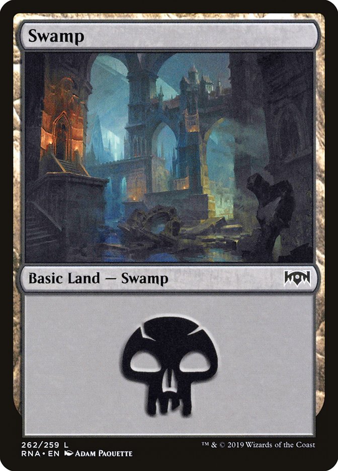 Swamp (262) [Ravnica Allegiance] | Shuffle n Cut Hobbies & Games