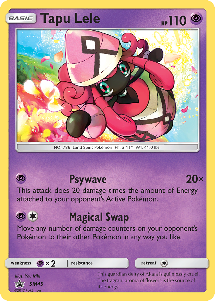 Tapu Lele (SM45) [Sun & Moon: Black Star Promos] | Shuffle n Cut Hobbies & Games