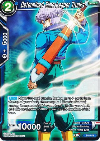 Determined Time Leaper Trunks [EX03-09] | Shuffle n Cut Hobbies & Games