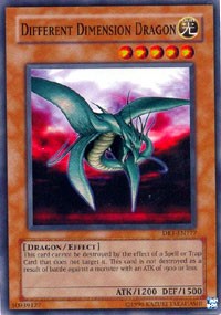 Different Dimension Dragon [DR1-EN177] Super Rare | Shuffle n Cut Hobbies & Games