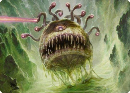 Beholder Art Card [Dungeons & Dragons: Adventures in the Forgotten Realms Art Series] | Shuffle n Cut Hobbies & Games