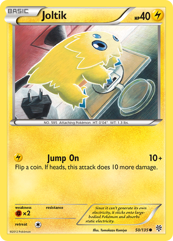 Joltik (50/135) [Black & White: Plasma Storm] | Shuffle n Cut Hobbies & Games