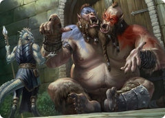 Ettin Art Card [Dungeons & Dragons: Adventures in the Forgotten Realms Art Series] | Shuffle n Cut Hobbies & Games