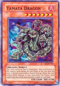 Yamata Dragon [DB2-EN179] Super Rare | Shuffle n Cut Hobbies & Games