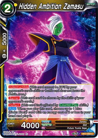 Hidden Ambition Zamasu [BT7-093] | Shuffle n Cut Hobbies & Games