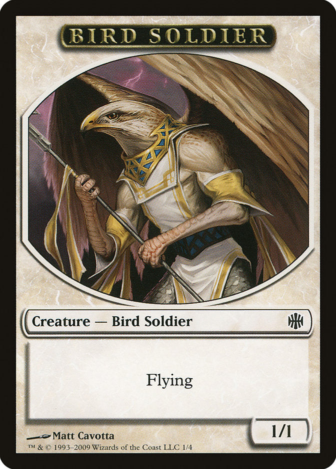 Bird Soldier Token [Alara Reborn Tokens] | Shuffle n Cut Hobbies & Games