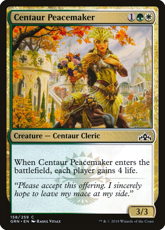 Centaur Peacemaker [Guilds of Ravnica] | Shuffle n Cut Hobbies & Games