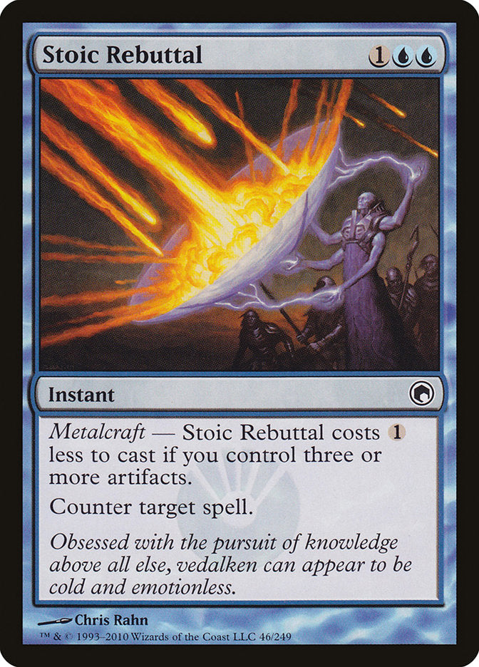 Stoic Rebuttal [Scars of Mirrodin] | Shuffle n Cut Hobbies & Games