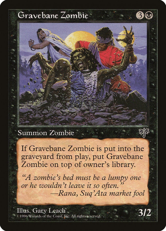 Gravebane Zombie [Mirage] | Shuffle n Cut Hobbies & Games