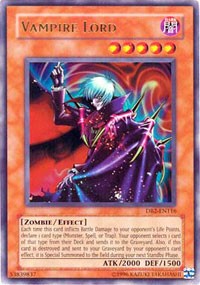 Vampire Lord [DB2-EN116] Ultra Rare | Shuffle n Cut Hobbies & Games