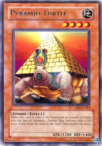 Pyramid Turtle [DB2-EN225] Rare | Shuffle n Cut Hobbies & Games